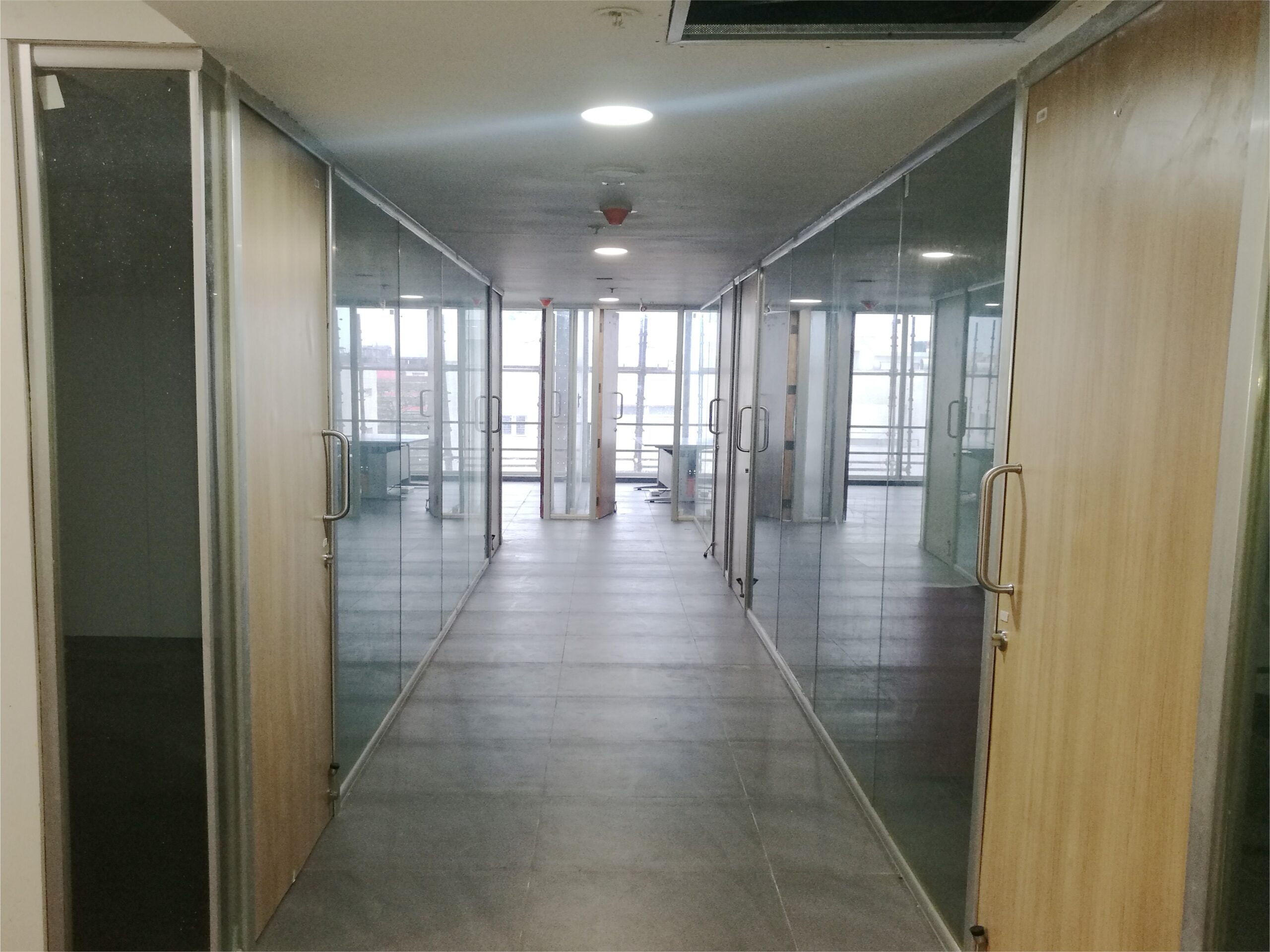 Modular Glass Partition